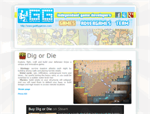 Tablet Screenshot of gaddygames.com